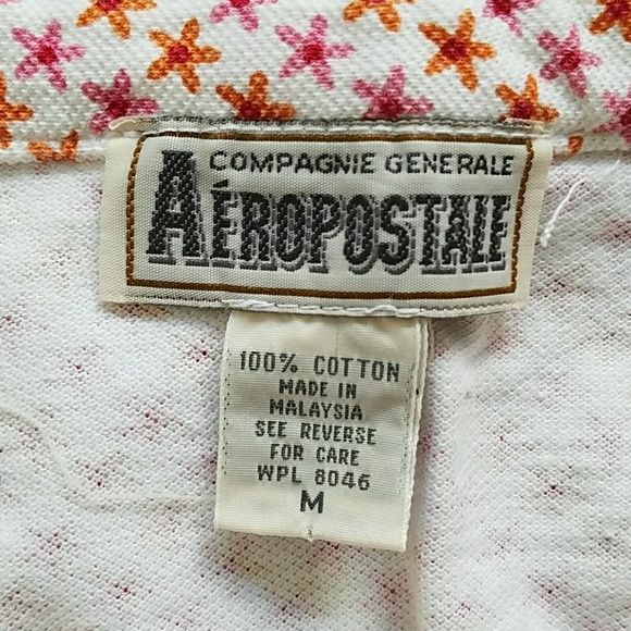 🤗HP🤗NWOT Vintage Aeropostale Pink/orange/white flower mini skirt. Size M. - Picture 4 of 4